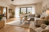Visualisierung - Wohnzimmer EG