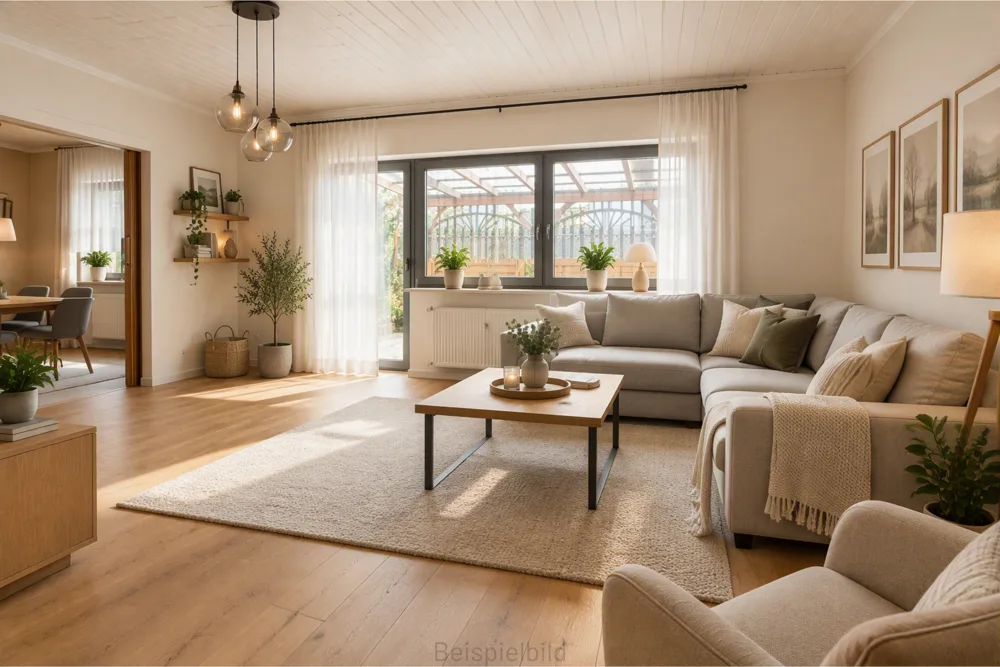 Visualisierung - Wohnzimmer EG