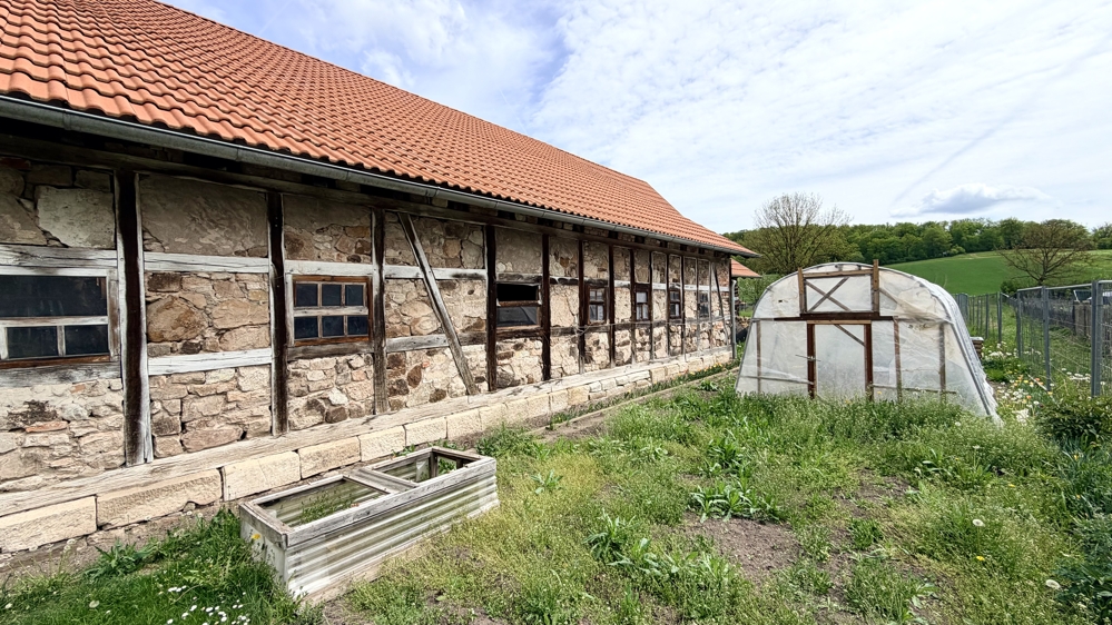 idyllischer Gemüsegarten