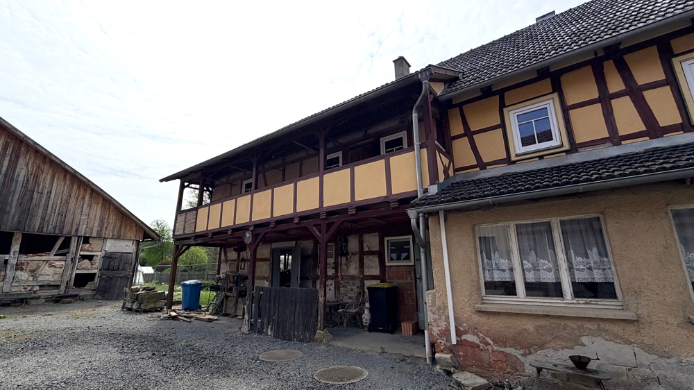 Sicht vom Innenhof