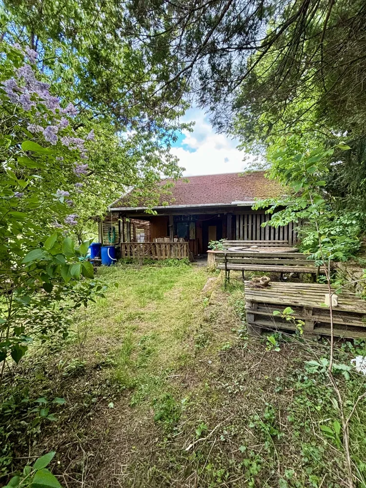 Holzhütte