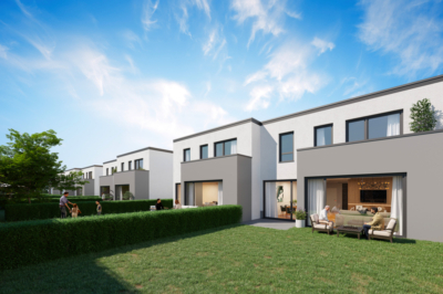 NEUBAU Schlüsselfertig! Doppelhaushälften in Coburg-Neuses! Moderne Häuser mit Garten und Garage!, 96450 Coburg / Neuses, Doppelhaushälfte