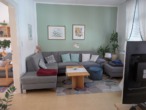 Wohnzimmer - Top Lage in Coburg: 5,5-Zimmerwohnung mit Garage und viel Raum zum Leben