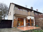 Gartenansicht - Tolle ruhige Lage! Gepflegtes Reihenendhaus mit Garten und Garage in Coburg-Neuses