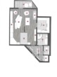 Grundriss - Stilvolles kernsaniertes Apartment mit Balkon und Stellplatz direkt in Coburg!