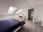 Schlafzimmer - Hochwertig sanierte und vollausgestattete 2-Zimmer-Maisonette-Wohnung in Bad Rodach