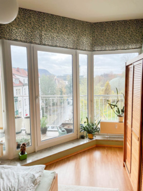 Rarität! 3-Zi.-Penthouse mit Aufzug in der Wohnung, Tiefgarage und zwei Balkonen am Prinzessinnengarten!, 07743 Jena, Dachgeschosswohnung