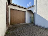 Garage 2 und Zugang zum Garten