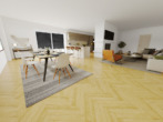 Visualisierung Wohnzimmer - Entkerntes Einfamilienhaus mit großem Grundstück und verschiedenen Nutzungsmöglichkeiten!