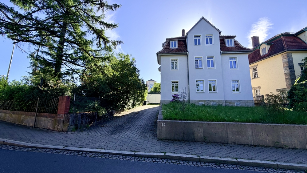 Blick auf Gartenabteil